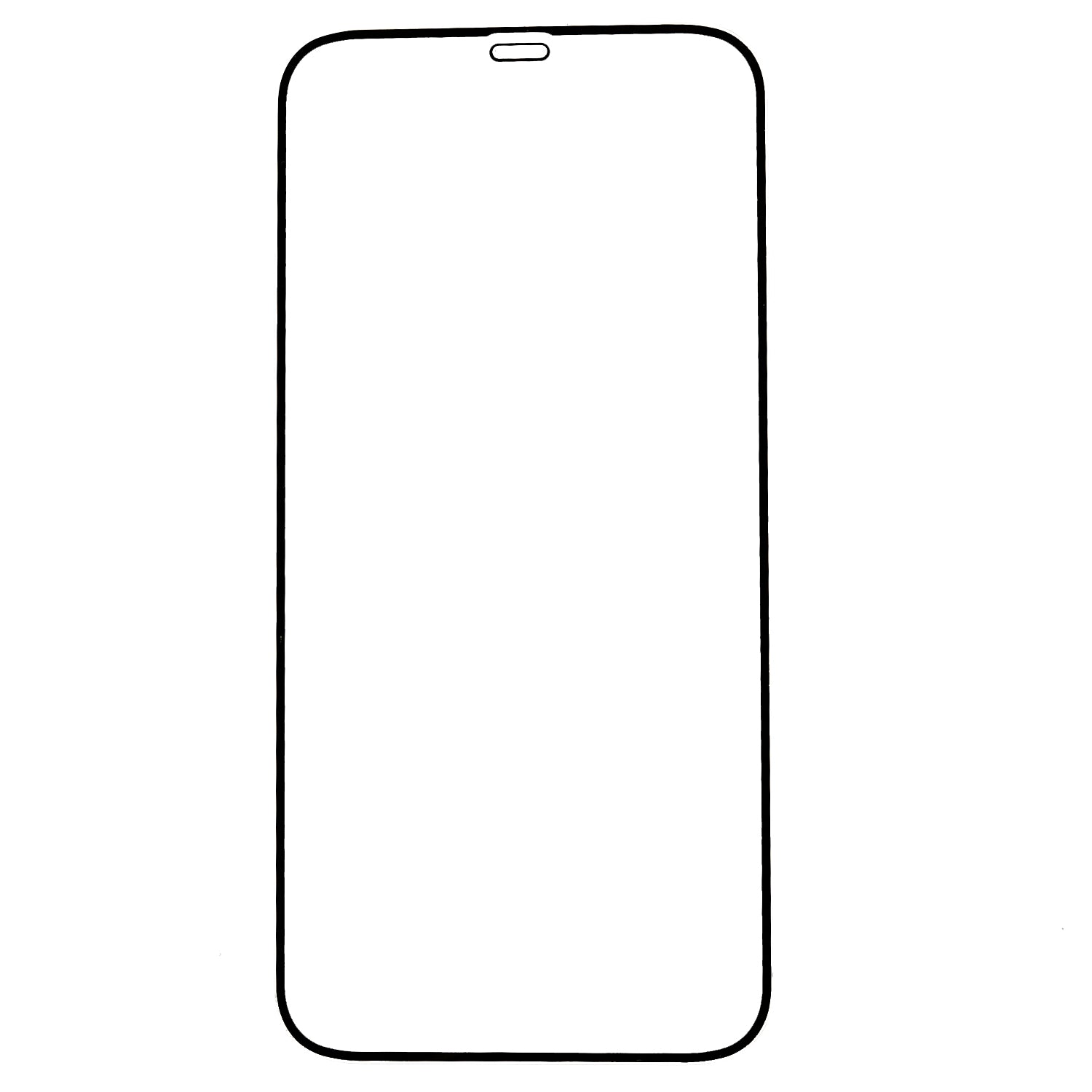 RURIHAI For iPhone 12/12 Pro 6.1 inch Full Screen Protector 0.1mm Clear 2.5D Explosion-proof AGC Glass Film RURIHAI For iPhone 12/12 Pro 6.1 inch Full Screen Protector 0.1mm Clear 2.5D Explosion-proof AGC Glass Film